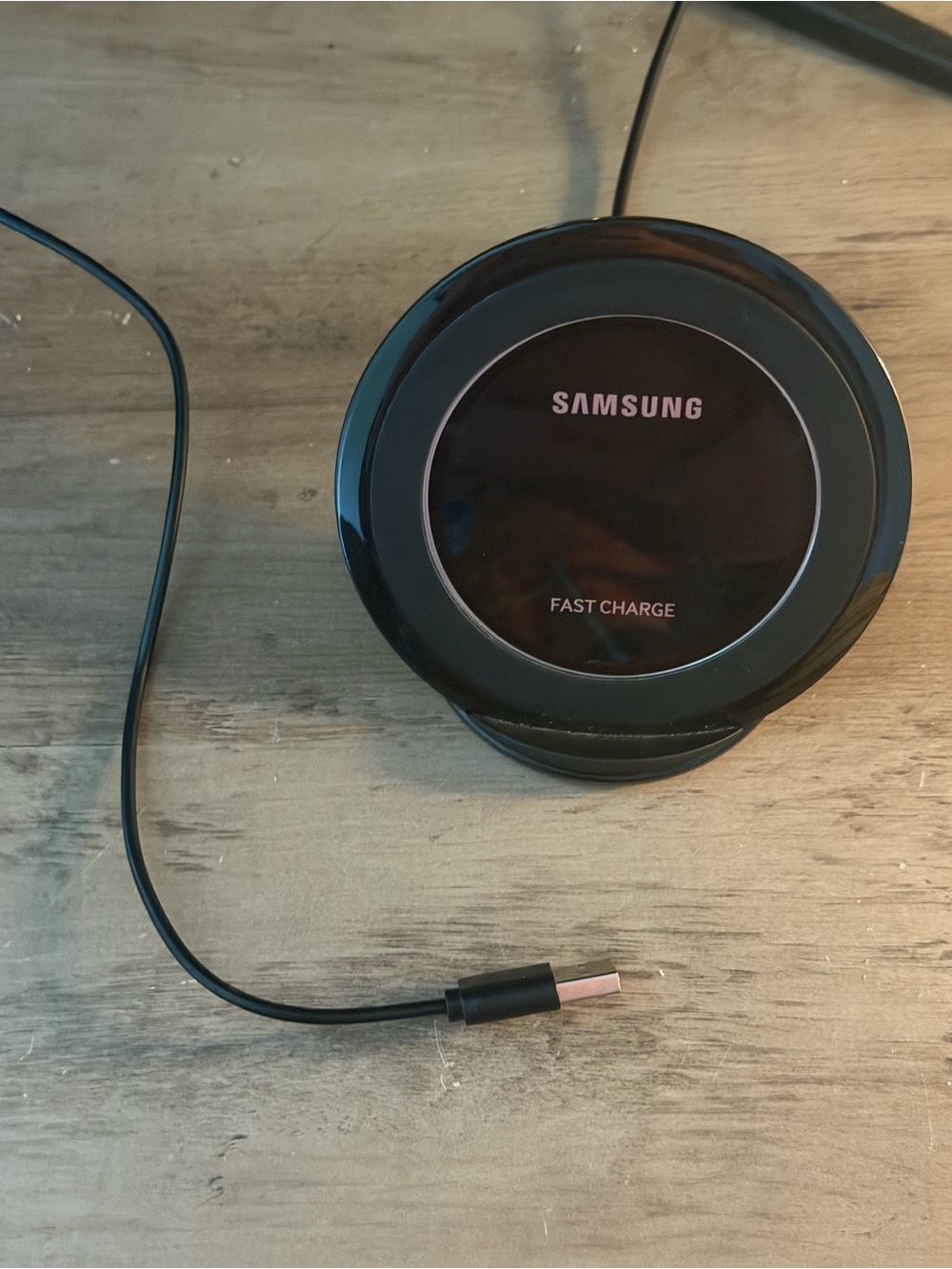 Samsung Black Fast Charge Wireless Charging Stand